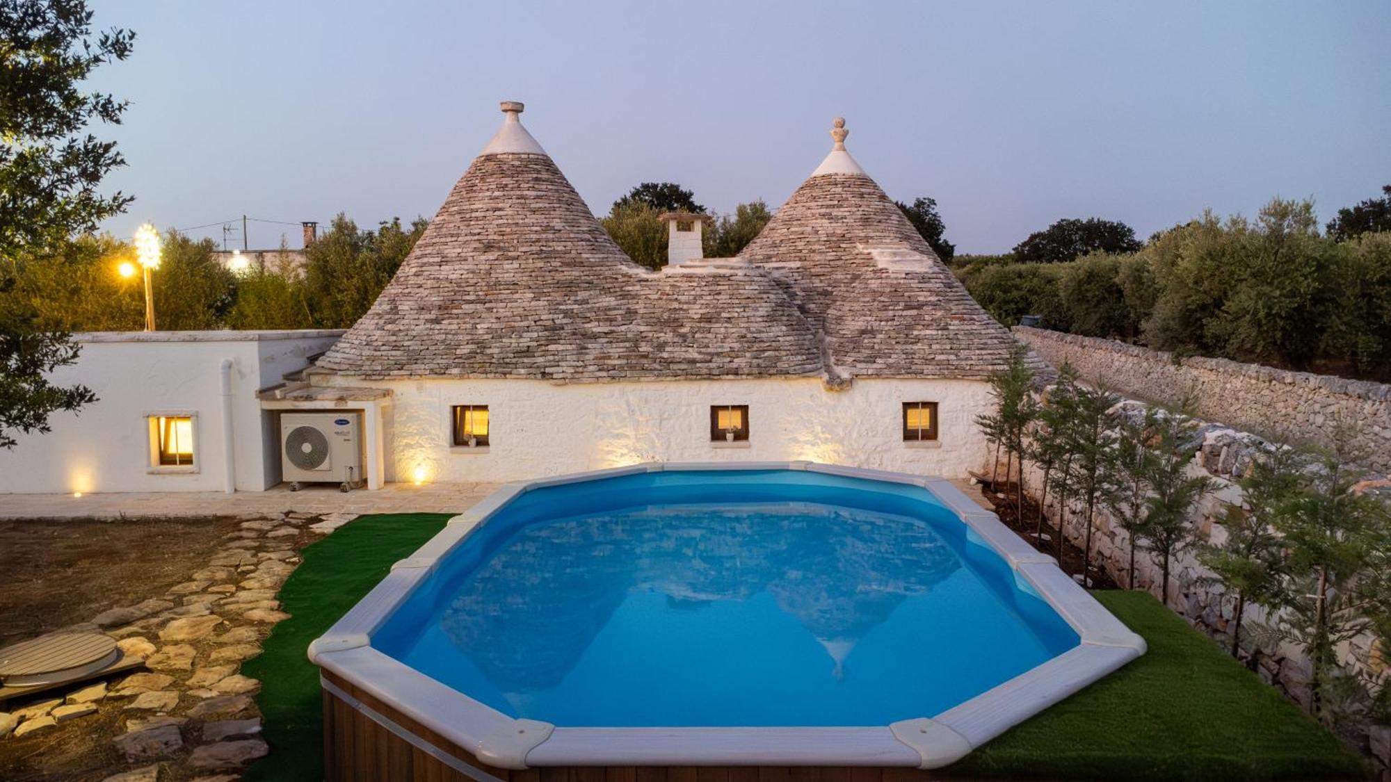 Вилла Il Trullo Della Rondinina Альберобелло Экстерьер фото